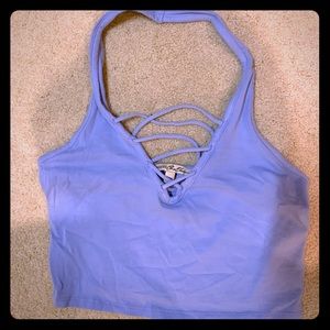 Halter crop top